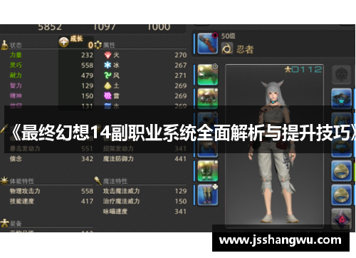 《最终幻想14副职业系统全面解析与提升技巧》